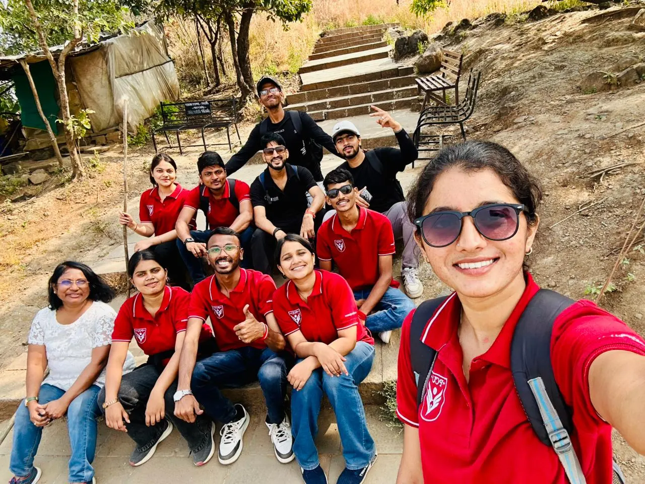 SOM Students Conquer Tikona Fort with Adventure and Purpose